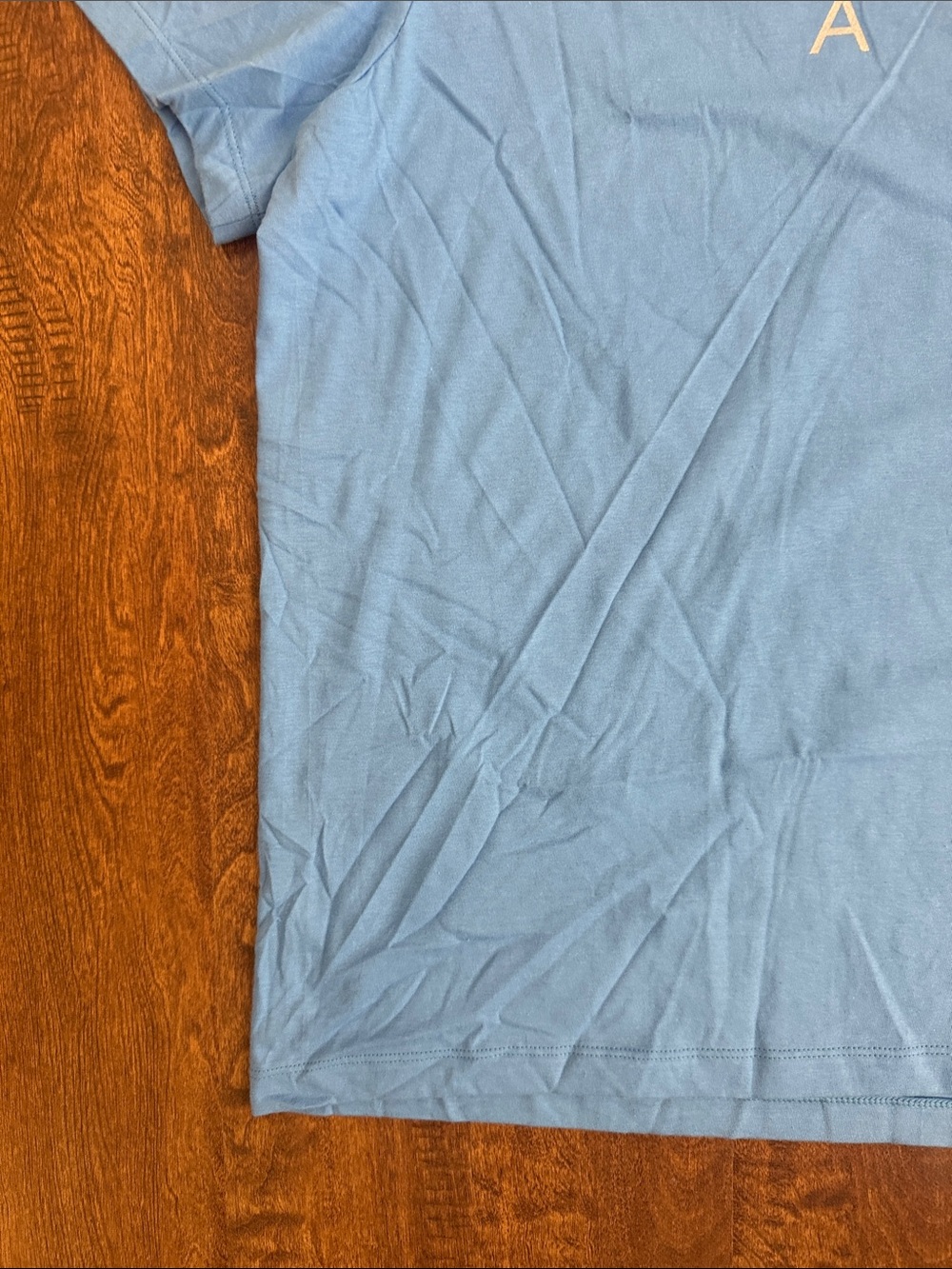 Nike Air Light Blue Crewneck T-Shirt with White Swoosh Size XXL - Picture 7 of 11
